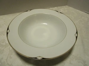 Vintage Fine China Round Vegetable Bowl Aegean by OSCAR DE LA RENTA 10.25” Wide - Picture 1 of 10