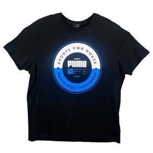 Camiseta Puma Sportswear PWR House Estampado Gráfico Manga Corta Talla XL Negra - Imagen 1 de 7