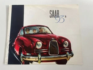 Folleto Saab 93B 93 9" x 11" 7 páginas 1958 - Imagen 1 de 1