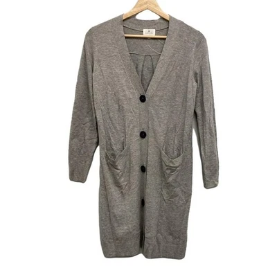 Auténtico cárdigan para mujer LANVIN en Bleu - gris claro Foto 1 de 4