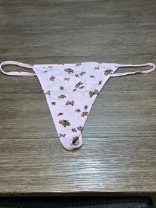 Victoria's Secret Very Sexy V-String Thong Panty High Cut Leg Lingerie Large NWT - Picture 1 of 8