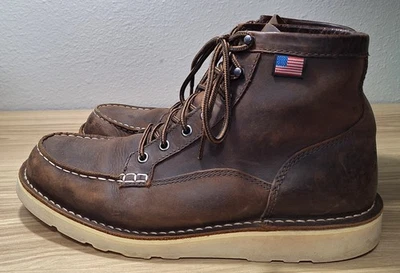 Botas Danner Bull Run Moc Puntera Para Mujer Talla 11 EE. UU. Foto 1 de 4