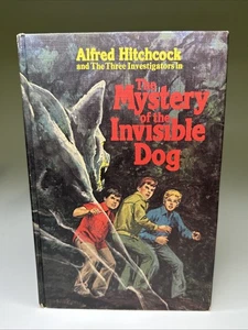 The Three Investigators Mystery Of The Invisible Dog Alfred Hitchcock, HC 1975 - Picture 1 of 5
