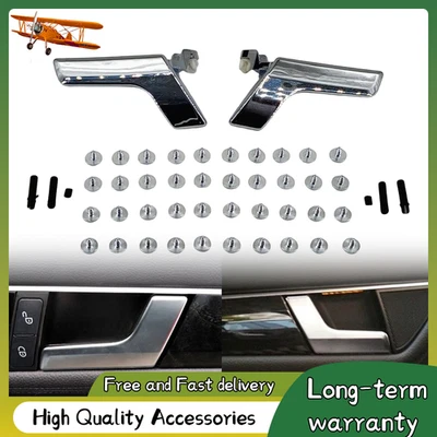 2PCS Left Right Side Inside Door C250 Handle Set For Mercedes Repair C300 C350 - Imagem 1 de 4