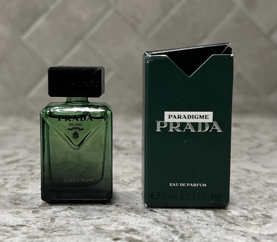 Prada Paradigme Eau de Parfum mini splash-on 0,23 oz/7 ml nuevo en caja Foto 1 de 1
