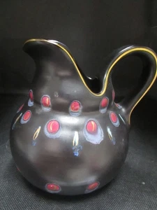 Gouda Zwaro Holland Black Pitcher 5 .50" - Picture 1 of 4
