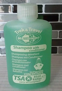 Sea to Summit TREK & TRAVEL SHAMPOO WITH CONDITIONER 89ml Concentrated TSA - Picture 1 of 3