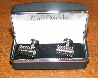 Cuff Daddy Cuff Links Shifter Cylinder w/Rhinestones - Image 1 of 2