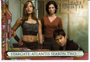 STARGATE ATLANTIS SEASON 2 PROMO CARD P2 - Picture 1 of 2