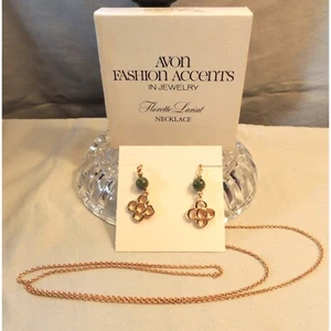 Avon Collana Moda Accento Floretto Lariat - Foto 1 di 7
