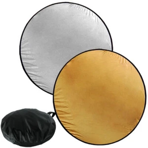 LSP Photography Photo Studio 43" Disc 2-in-1 Pop-Up Collapsible Light Reflector - Picture 1 of 5