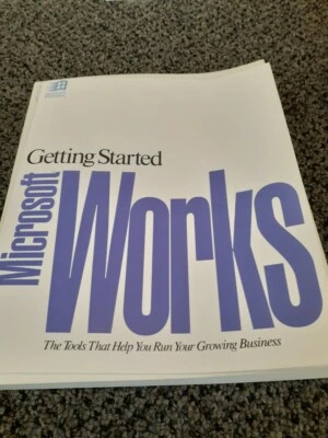"Vintage" Microsoft Works Gateway 2000 Edition W/5.25 Disks  - Image 1 of 4