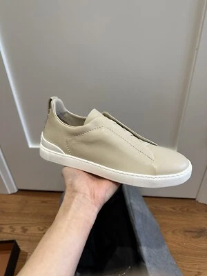 ZEGNA TRIPLE PUNTADA SEGUNDA PIEL 7UK/8US en Beige Foto 1 de 4