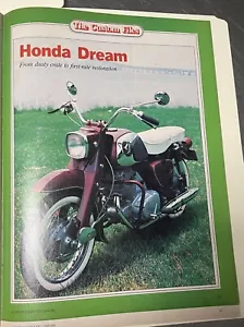 1963 Honda Dream - 3 Page Vintage Motorcycle Article Ad#24213 - Picture 1 of 2