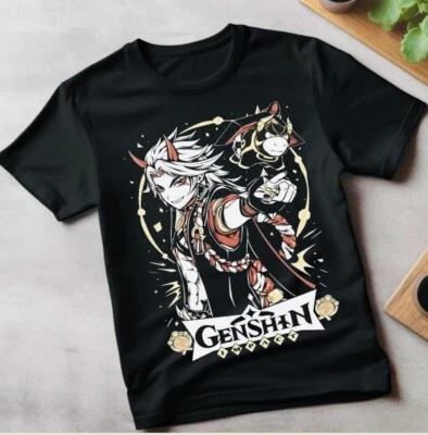 Camisa Waifu Klee Genshin Anime Vaporwave Anime Japonés Genshin Impact Anime Foto 1 de 3