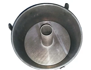 Vintage Comet 10"Aluminu Angel Food Bundt Cake Pan Baking Cooking Dessert Clean  - Picture 1 of 4