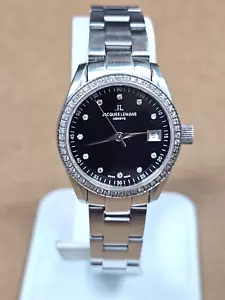 Designer Jacques Lemans Genève Diamond Ladies Quartz Watch - Picture 1 of 8