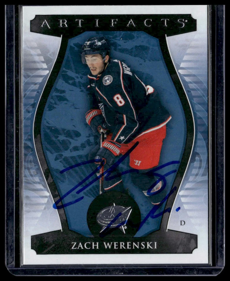 2023-24 Upper Deck Artifacts #68 Zach Werenski Auto - Image 1 of 2