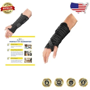Adjustable Apollo Universal Wrist Brace - Right 10" for Pain Relief & Support - Picture 1 of 4