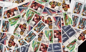 U.S. DISCOUNT POSTAGE LOT OF 100 40¢ STAMPS FACE $40.00 - Picture 1 of 4