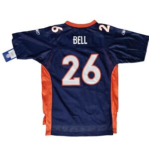 Reebok On Field Denver Broncos Tatum Bell #26  NFL Jersey Youth. L 14/16 NWT