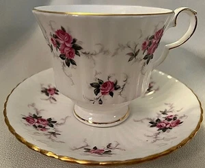 Princess House Hammersley / Spode Tasse & Untertasse The Windsor Rose - Made in England - Bild 1 von 2