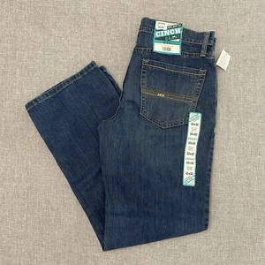 Cinch Grant Mens 32x32 Mid Rise Relaxed Boot Cut Western Cowboys Jeans New - Picture 1 of 13