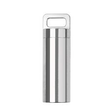 Titanium Pill Box with Clip �C Compact and Lightweight Medicine Container