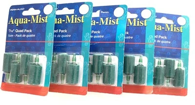 Paquete de 5 piezas Penn-Plax AS6Q aireador cilindro piedra aire niebla aguamarina para pecera Foto 1 de 2