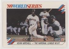 1990 Fleer '89 World Series Kevin Mitchell #2
