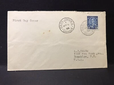 CANADA FDC 1935: SILVER JUBILEE - Image 1 of 2