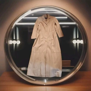 VINTAGE WILSON'S LEATHER PELLE STUDIO SOFT LEATHER  COAT SIZE LARGE  - Picture 1 of 11