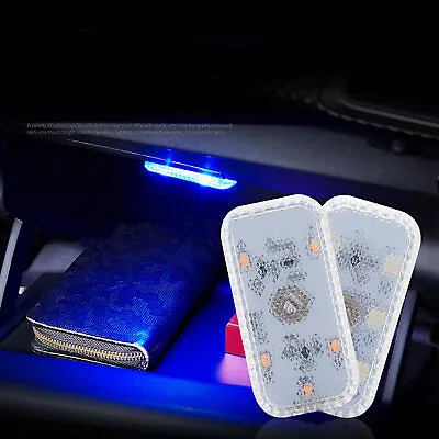 Mini USB Sensor Light Car Interior LED Lamp Touch Control Atmosphere Light - Image 1 of 4