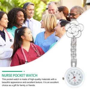watch nurse nurse watches for women clip on Lapel Hanging Fob - Picture 1 of 12