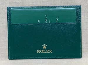 ROLEX Wallet Guarantee Warranty Manual Chronometer Booklet Submariner GMT OEM / - Picture 1 of 8