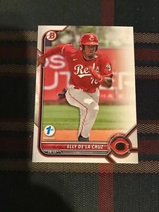 Bowman Draft 2022 primera edición Elly De La Cruz RC #BD-80 Reds casi nuevo - Imagen 1 de 2