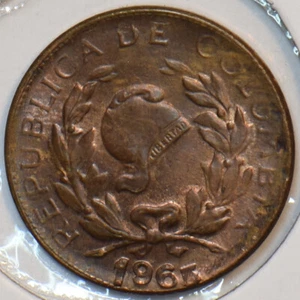 Colombia 1965 Centavo 152187 combine shipping - Picture 1 of 2