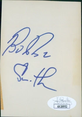 Bubba Smith Baltimore Colts Signed 2.5x4 Cut Index Card JSA Authenticated - Image 1 of 2