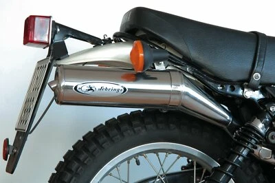 Silenciador de escape Yamaha silenciador para XT500 TT500 NOVO 6-021 - Imagem 1 de 4