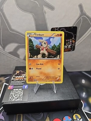 Pokémon TCG Timburr Black & White 59/114 Regular Common - Image 1 of 2