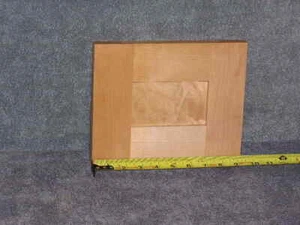 RV Trailer Camper Van Shop Cabinet Bath Cupboard Solid Wood Door 7.5 x 9.25 in - Picture 1 of 4