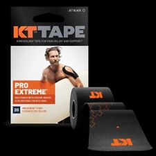 KT Tape- PRO EXTREME, 20 Strips, Jet Black, Brand New