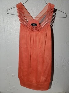 I.N. Blusa sin mangas San Francisco naranja Juniors L NUEVA - Imagen 1 de 2