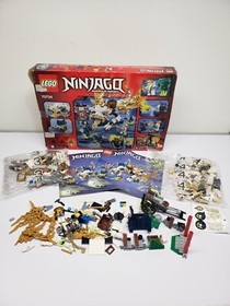 LEGO Ninjago Master Wu Dragon 70734 w/ Box & Instructions. UNCOMPLETE FOR PARTS