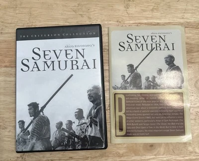KUROSAWA “Seven Samurai” Criterion Collection DVD  Japanese w/English Subtitles - Image 1 of 4