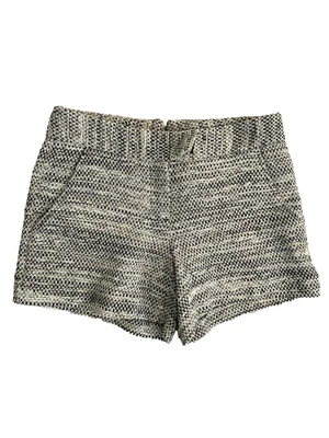 Теория серый черный текстурированный осени зимы Chino короткие женщин размер 2 - Изображение 1 из 4