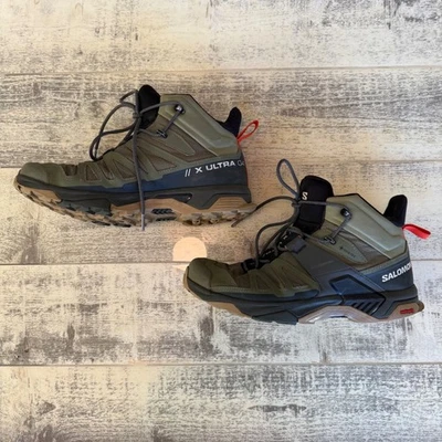 Botas de Senderismo Salomon X Ultra 4 Gore Tex Para Hombre Talla 13 Impermeables Zapatos de Trail Foto 1 de 4
