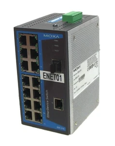 MOXA #EDS-316 Industrial Ethernet Switch - Picture 1 of 5