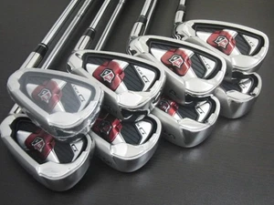 Wilson Staff D-100 Iron Set 8pcs 4-PW, GW True Temper SL-85 Steel Flex S - Picture 1 of 8
