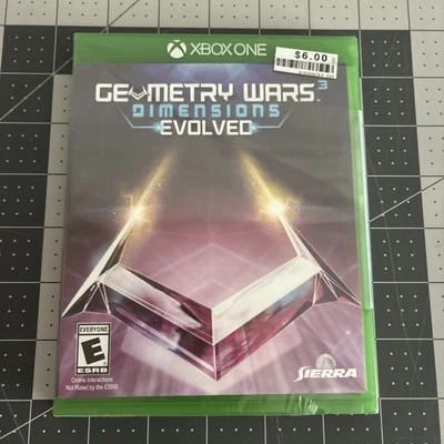 New Geometry Wars 3: Dimensions Evolved (Microsoft Xbox One, 2016) Sealed - Image 1 of 3